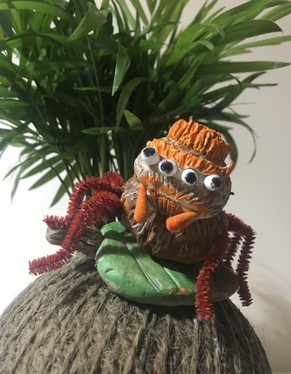 clay spider
