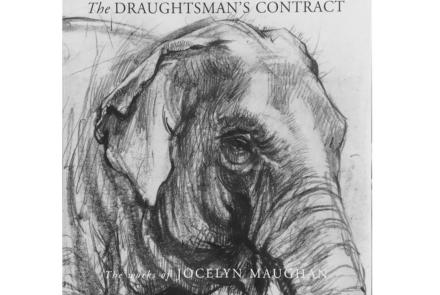 Book cover showing drawing of elephant