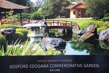 Book Cover, Gosford Edogawa Commemorative Garden