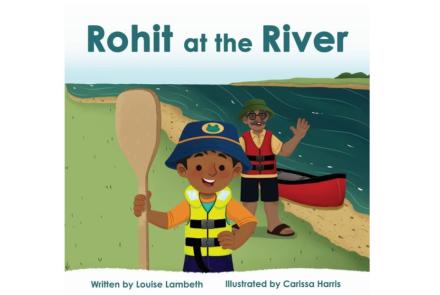 Book cover, Rohit at the River